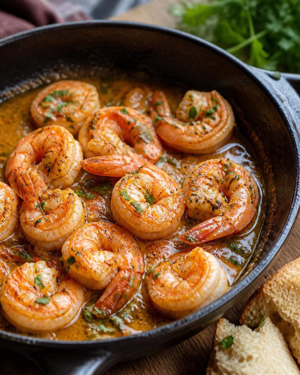 Cajun Butter Shrimp