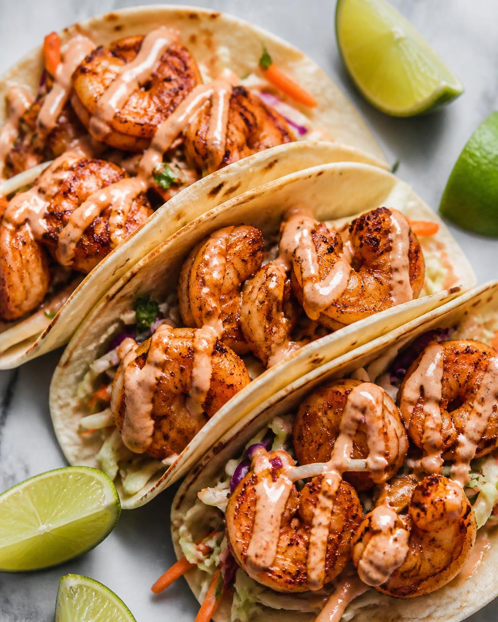 Cajun Shrimp Tacos